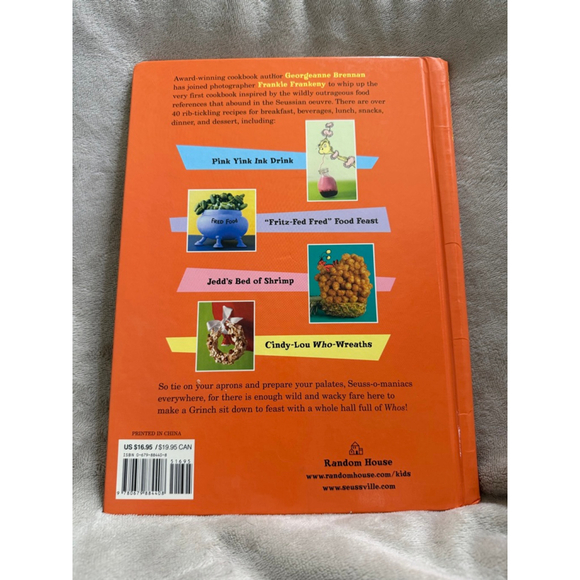 Green Eggs and Ham Cookbook Dr Seuss Kids Recipes Hardcover Random House Inspire - Picture 2 of 4